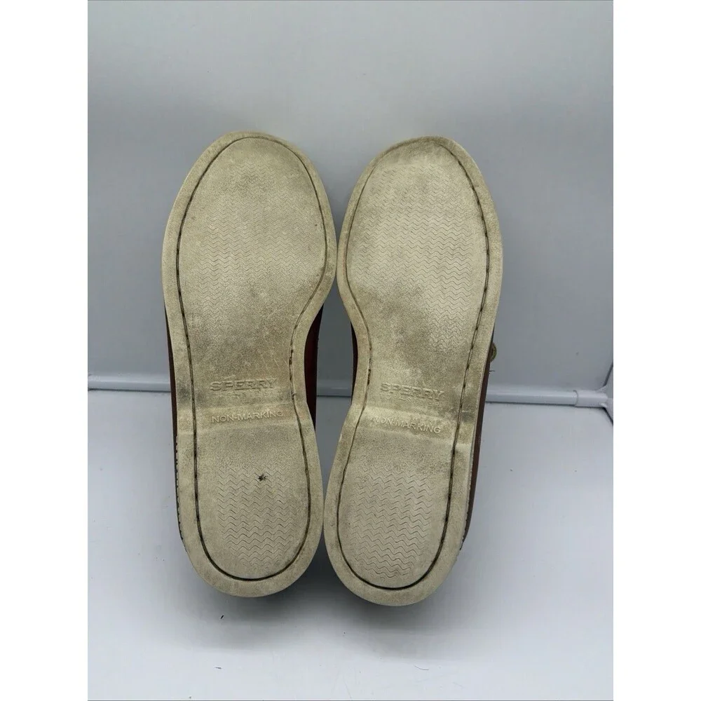 Sperry Original 2 Eye Boat Shoes Men’s 10.5 M Brown Leather 0532002
